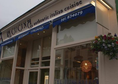 La Cucina Italian Restaurant, Bridge of Allan, Stirling Scotland